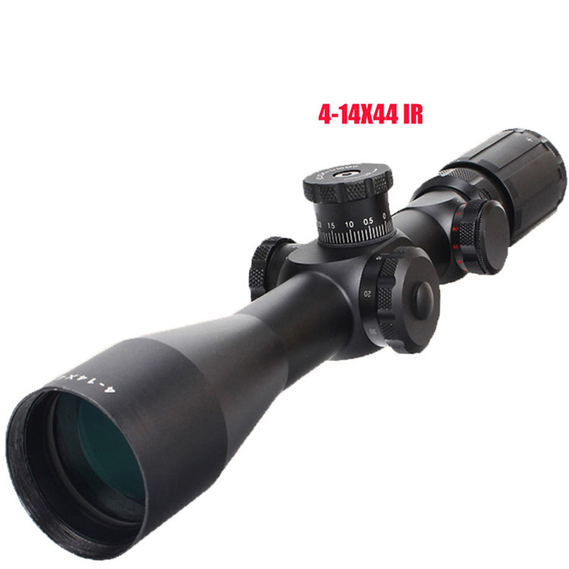 Taktis 4-14x44 Lingkup Senapan Udara Menembak Berburu Lingkup Riflescope Peralatan Berburu Senapan Jarak Jauh